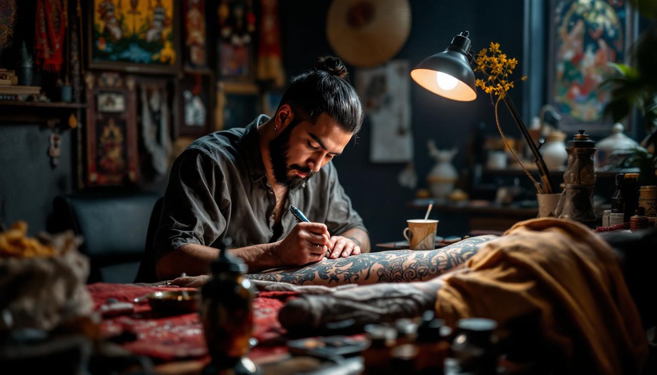 Exploring the Cultural Significance of Southeast Asian Hand-Tapped Tattoos