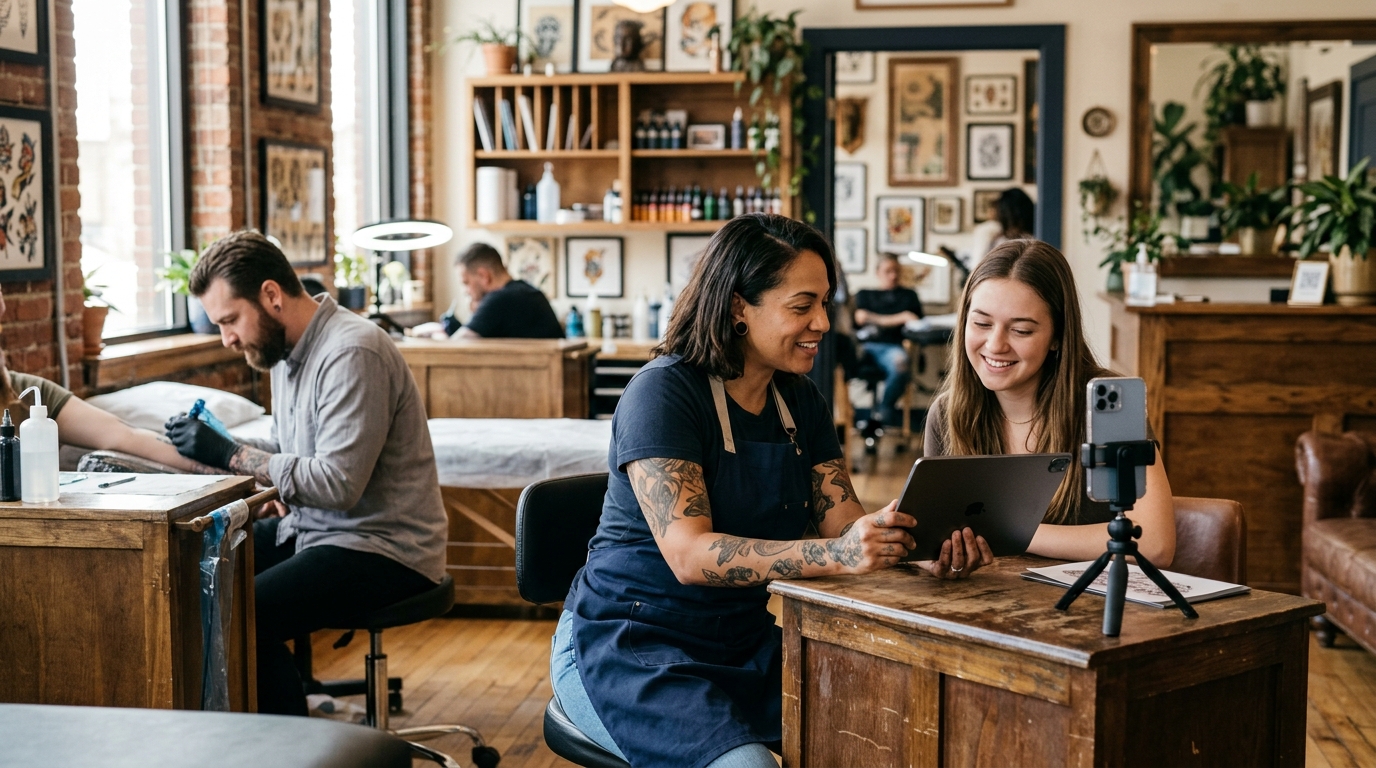 Social Media Marketing for Tattoo Shops: A Beginner's Guide