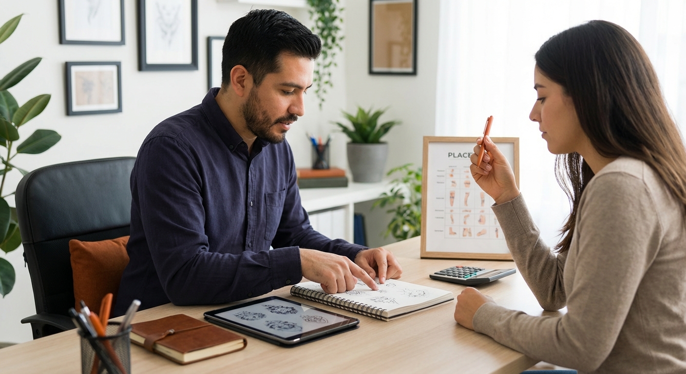 Tattoo Consultations: Design, Placement, Budget