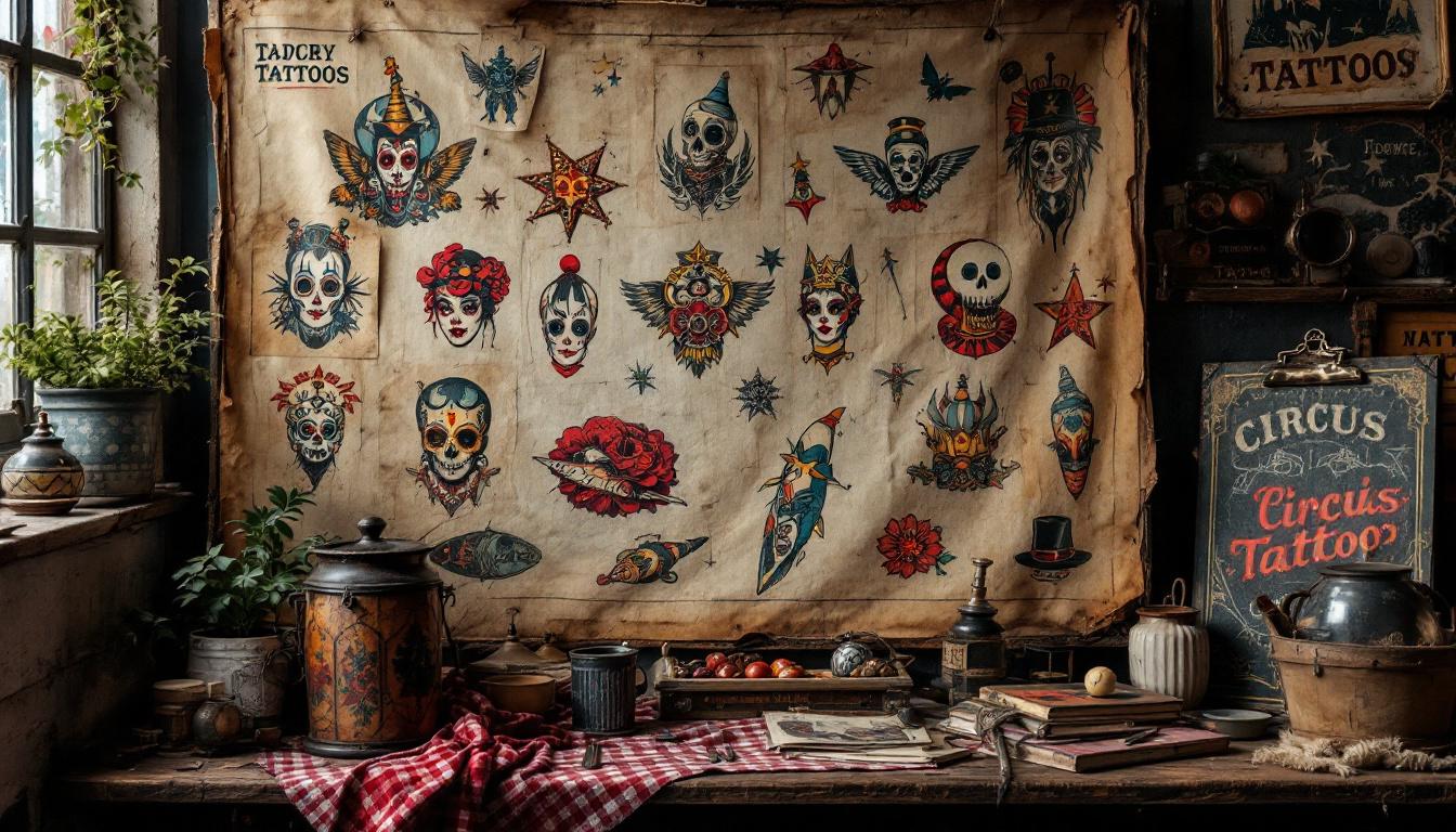 The Fascinating History of Circus Sideshow Tattoos