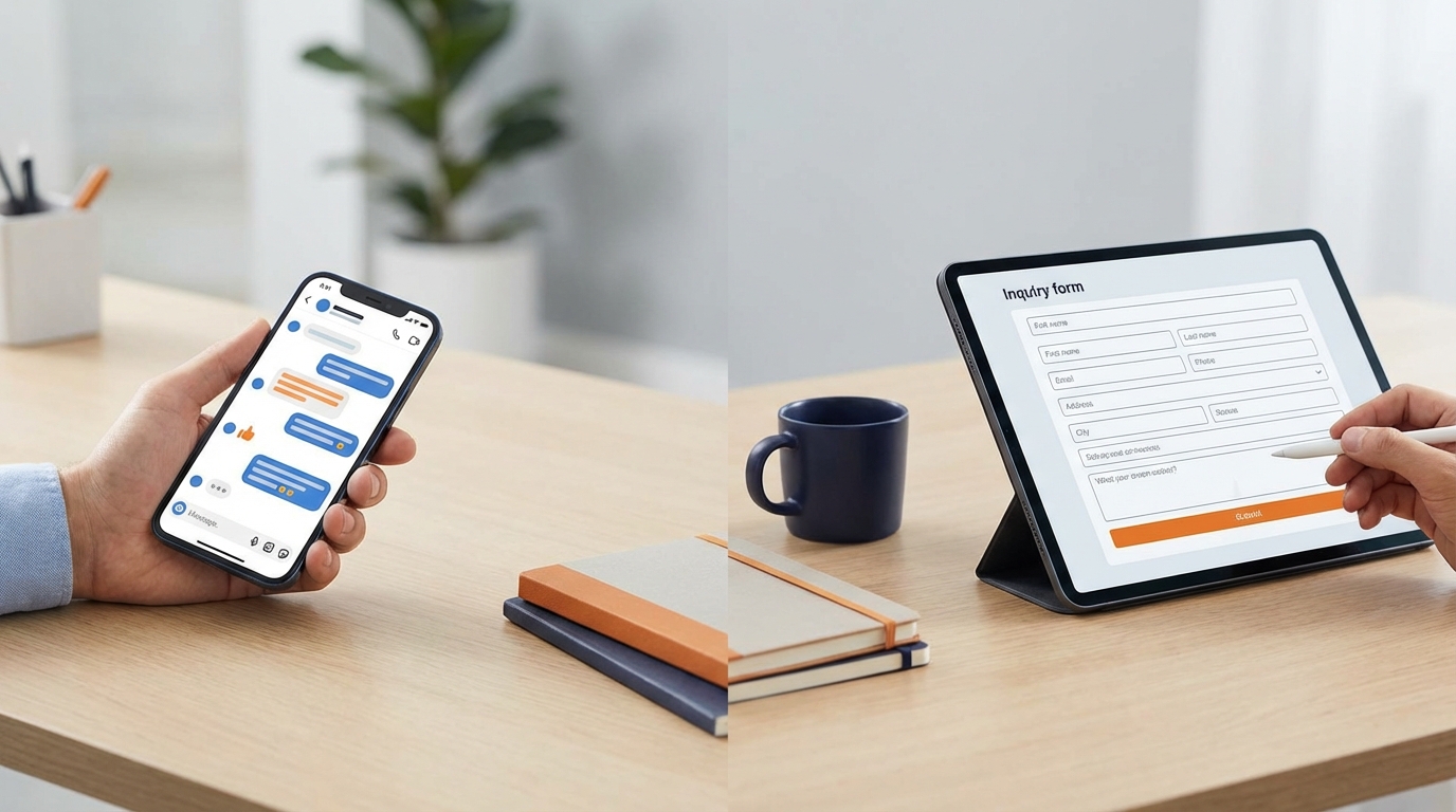 Featured image for DMs vs Forms: Better Tattoo Inquiries